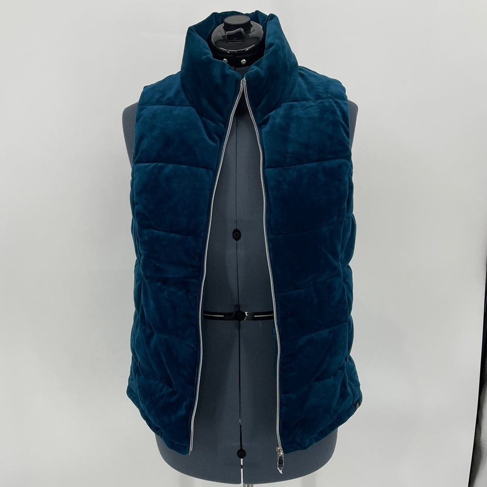 ZeroXposur Teal Quilted PUFFER Vest WOMENS SIZE M